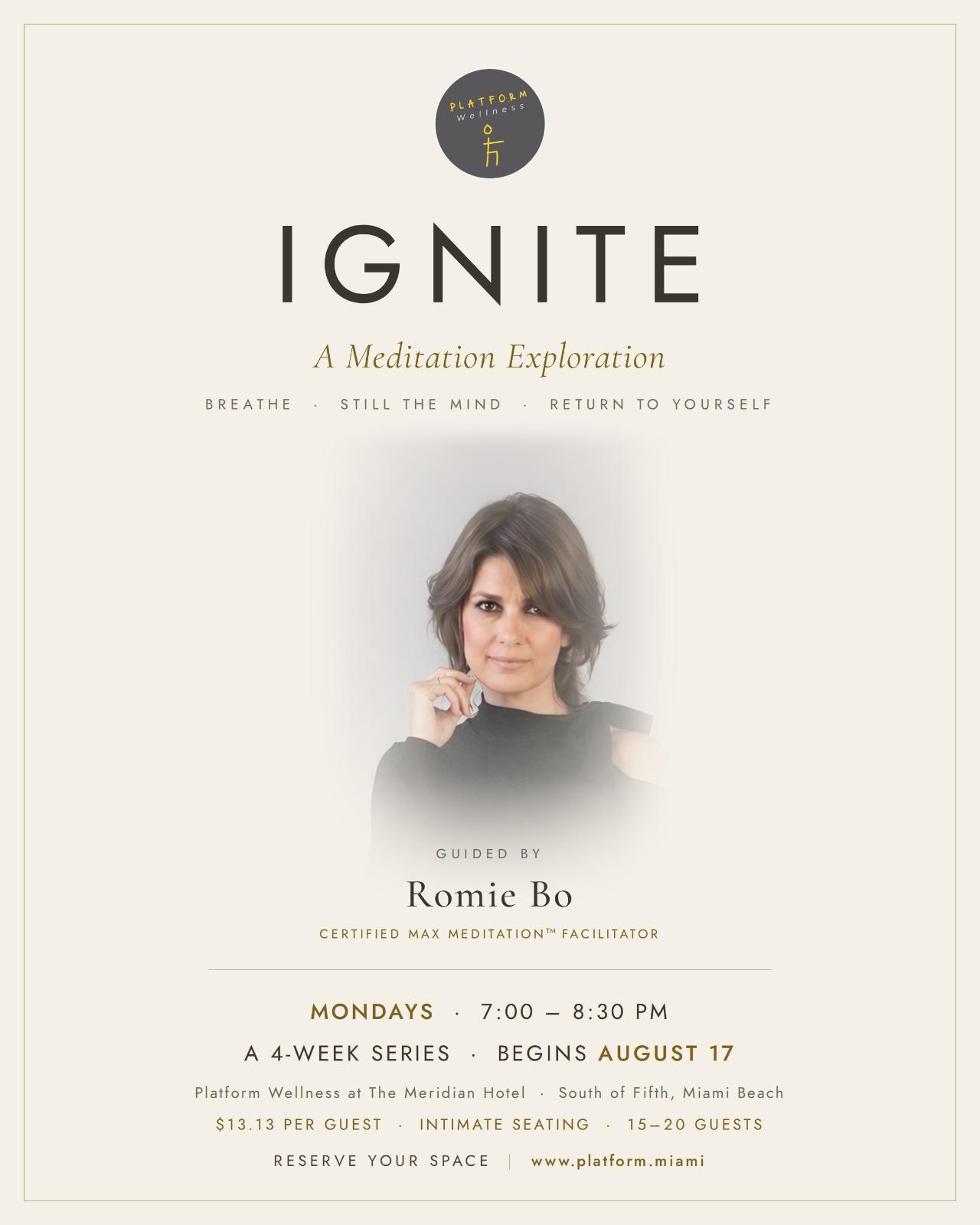 IGNITE - A Meditation Exploration